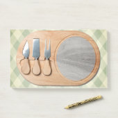 Kaeseboard Charcuterie Set Post-it® Notes (Op bureau)