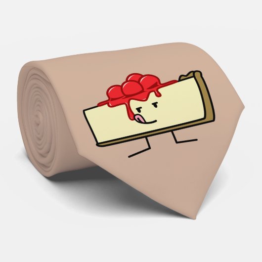 Kaesecake-likkerkersen voor het plukken van pastei stropdas (Opgerold)