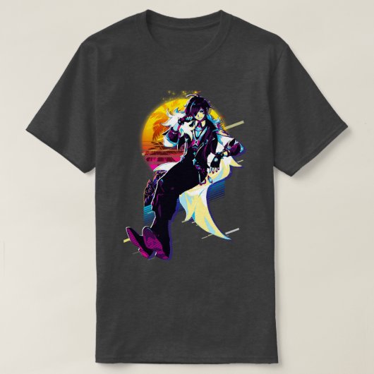 Kaeya Genshin Impact T-shirt (Design voorkant)