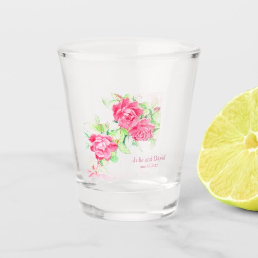 KafelRozen Shot Glas (Voorkant)