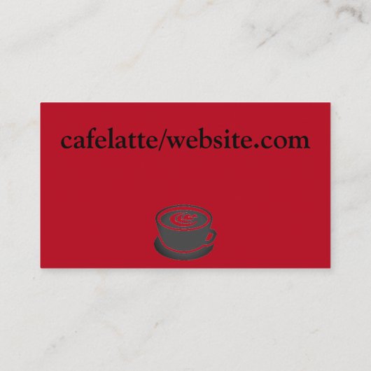 KafelVisitekaartjes Visitekaartje (Achterkant)