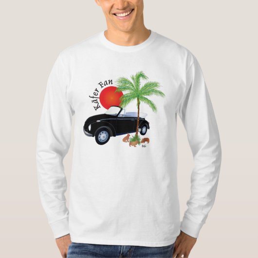 Käfer Cabriolet 1972 T-Shirt (Voorkant)