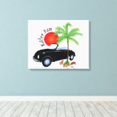 Käfer Fan Canvas Afdruk (Insitu (Houten vloer))