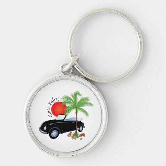 Käfer gute Fahrt Schlüsselanhänger Sleutelhanger (Voorkant)