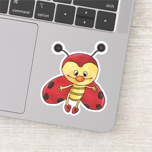 Käfer Karlchen Sticker (Detail)