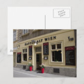 Kaffee Alt Wien, Wenen Oostenrijk Briefkaart (Voorkant / Achterkant)