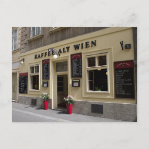 Kaffee Alt Wien, Wenen Oostenrijk Briefkaart