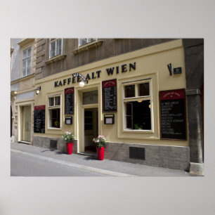 Kaffee Alt Wien, Wenen Oostenrijk Poster