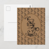 Kaffee  briefkaart (Voorkant / Achterkant)