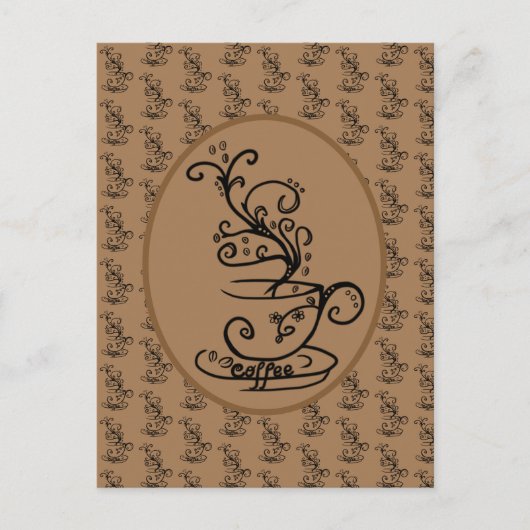 Kaffee  briefkaart (Voorkant)