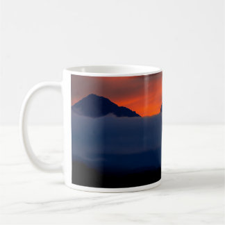 Kaffee Tasse Sonnenuntergang Koffiemok