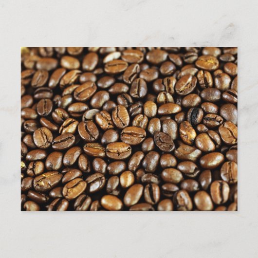Kaffeebohnen Briefkaart (Voorkant)
