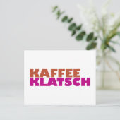 Kaffeeklatsch Briefkaart (Staand voorkant)