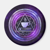 Kaffeeklatsch Paarse Magneet (Voorkant)