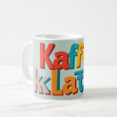 Kaffeeklatsch Personalized German Coffee Social Koffiemok (Voorkant links)