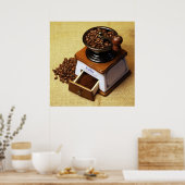 Kaffeemühle Poster (Keuken)