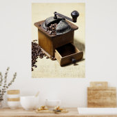 Kaffeemühle Poster (Keuken)