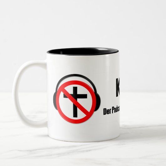 Kaffeepause 2.0 tweekleurige koffiemok (Links)