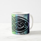 Kaffeetasse, Becher mit keltischem Knoten Koffiemok (Voorkant rechts)