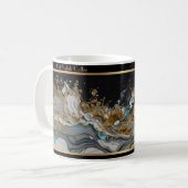 Kaffeetasse im Marmor Look Koffiemok (Voorkant links)