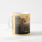 Kaffeetasse "Irish Terrier" Koffiemok (Voorkant links)