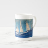 Kaffeetasse mit eigens gestaltetem Motiv Porselein Kop (Voorkant rechts)