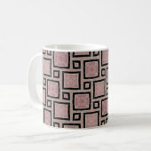 Kaffemugg Mugg Rosa Lila Hilma Koffiemok (Voorkant links)