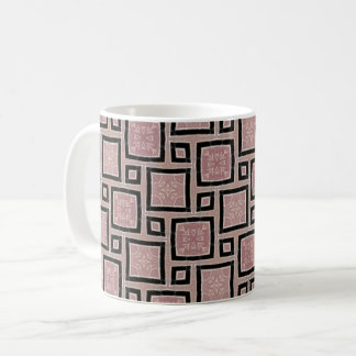 Kaffemugg Mugg Rosa Lila Hilma Koffiemok