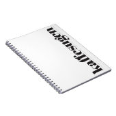 Kaffesugen Black en White Notitieboek (Rechterzijde)