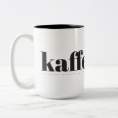 Kaffesugen Two-tone Coffee Mok (Links)