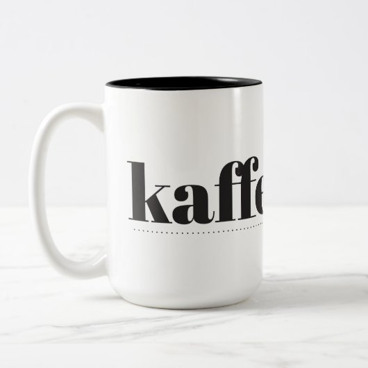 Kaffesugen Two-tone Coffee Mok (Links)