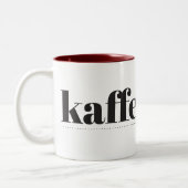 Kaffesugen Two-tone Coffee Mok (Links)