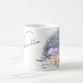 Kaffetasse Weihnachts-Pferdebild Koffiemok (Center)