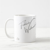 Kaffetasse Weihnachts-Pferdebild Koffiemok (Links)