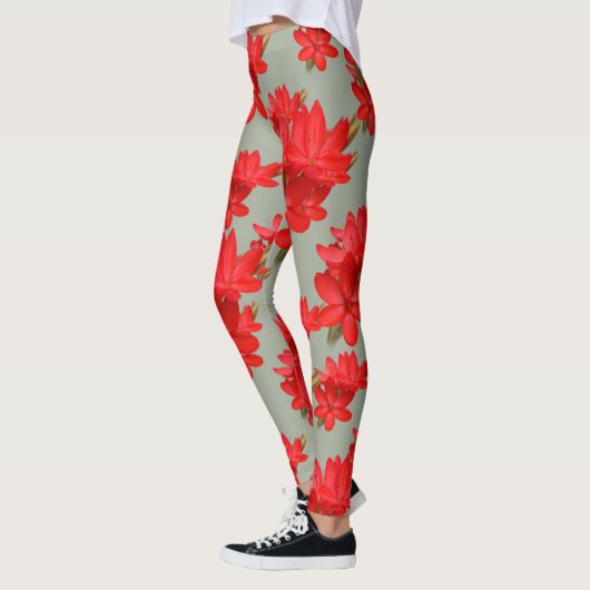 Kaffir Lily/River Lily/Hesperantha Coccinea Leggings (Links)