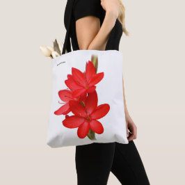 Kaffirlelie / Rivierlelie / Hesperantha Coccinea Tote Bag