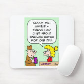 kafka bibliotheek genoeg boeken muismat (Met muis)