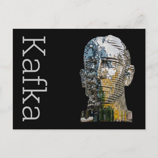 Kafka Head Briefkaart (Voorkant)