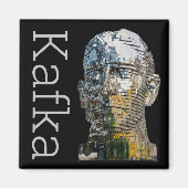 Kafka Head Magnet (Voorkant)