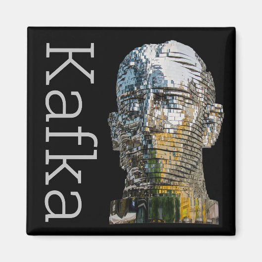 Kafka Head Magnet (Voorkant)