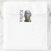 Kafka Head Square Sticker (Tas)