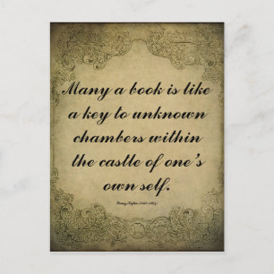 Kafka Quote op Boeken Briefkaart