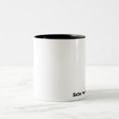 Kafka was hier... tweekleurige koffiemok (Center)