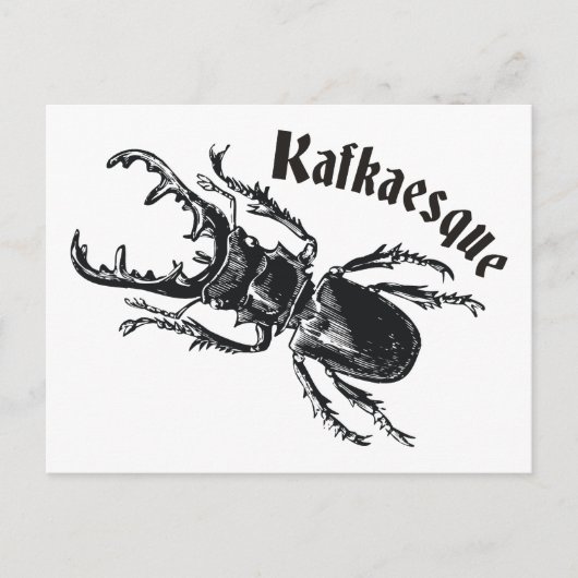Kafkaesque Briefkaart (Voorkant)