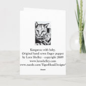 Kagaroo Kaart (Achterkant)