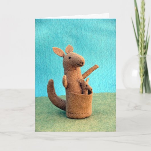 Kagaroo Kaart (Voorkant)