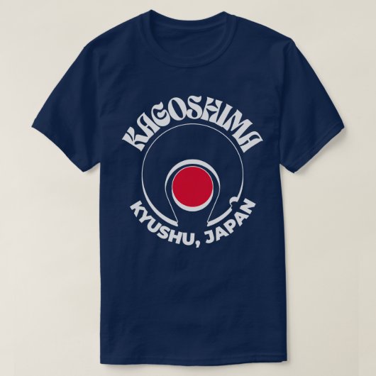 Kagoshima Kyushu Japan 1 T-shirt (Design voorkant)