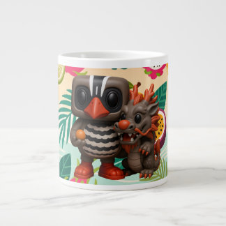 Kagu en de draak grote koffiekop
