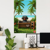 Kagu FM Radio Poster (Thuiskantoor)