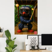 Kagu Kendo Master Poster (Thuiskantoor)